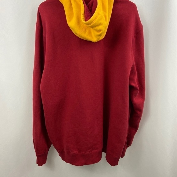 Vtg Nike USC Trojans Maroon Gold Logo Sz XL Hoodie - Picture 9 of 11